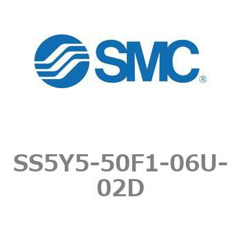 5ポートソレノイドバルブ用マニホールドベース SY5000シリーズ SS5Y5-50F1 SMC