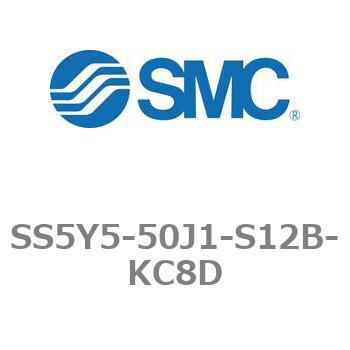 5ポートソレノイドバルブ用マニホールドベース SY5000シリーズ SS5Y5-50J1 SMC