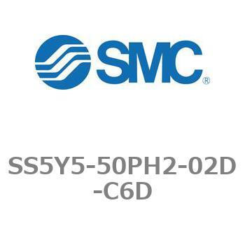 5ポートソレノイドバルブ用マニホールドベース SY5000シリーズ SS5Y5-50PH2 SMC