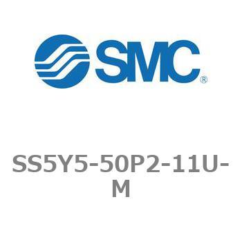 5ポートソレノイドバルブ用マニホールドベース SY5000シリーズ SS5Y5-50P2 SMC