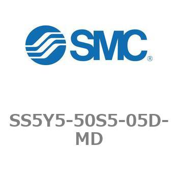 5ポートソレノイドバルブ用マニホールドベース SY5000シリーズ SS5Y5-50S5 SMC