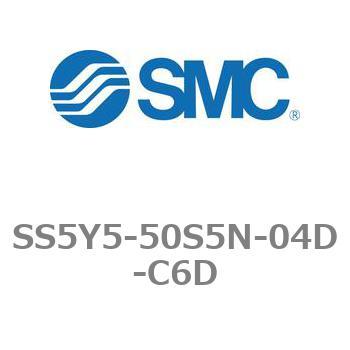5ポートソレノイドバルブ用マニホールドベース SY5000シリーズ SS5Y5-50S5N SMC