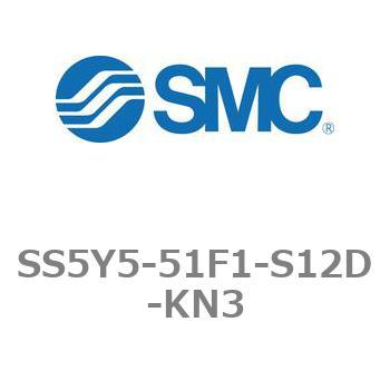 5ポートソレノイドバルブ用マニホールドベース SY5000シリーズ SS5Y5-51F1 SMC