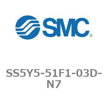 5ポートソレノイドバルブ用マニホールドベース SY5000シリーズ SS5Y5-51F1 SMC