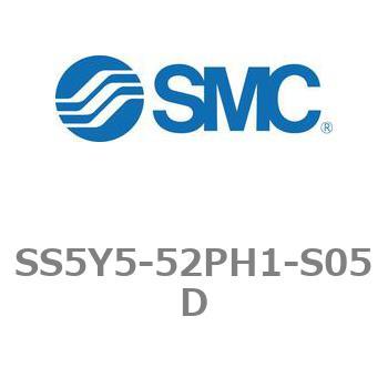5ポートソレノイドバルブ用マニホールドベース SY5000シリーズ SS5Y5-52PH1 SMC