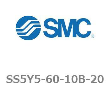 5ポートソレノイドバルブ用マニホールドベース SY5000シリーズ SS5Y5-60 SMC