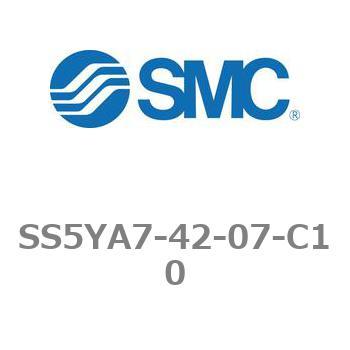 5ポートソレノイドバルブ用マニホールドベース SY7000シリーズ SS5YA7 SMC
