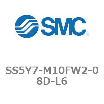 5ポートソレノイドバルブ用マニホールドベース SY7000シリーズ SS5Y7-M10FW2 SMC