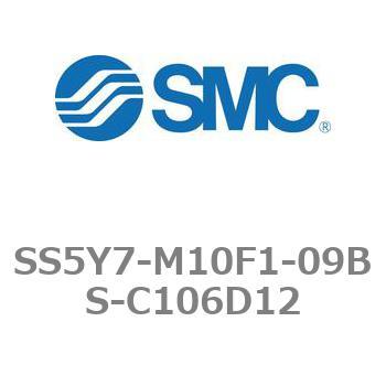 5ポートソレノイドバルブ用マニホールドベース SY7000シリーズ SS5Y7-M10F1 SMC