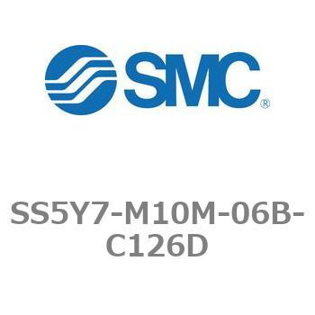 5ポートソレノイドバルブ用マニホールドベース SY7000シリーズ SS5Y7-M10M - SMC