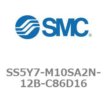 5ポートソレノイドバルブ用マニホールドベース SY7000シリーズ SS5Y7-M10SA2N SMC