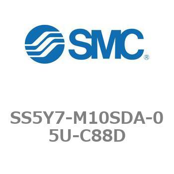 5ポートソレノイドバルブ用マニホールドベース SY7000シリーズ SS5Y7-M10SDA SMC