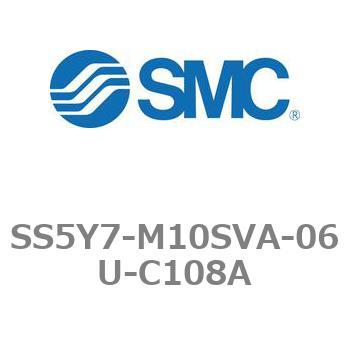 5ポートソレノイドバルブ用マニホールドベース SY7000シリーズ SS5Y7-M10SVA SMC