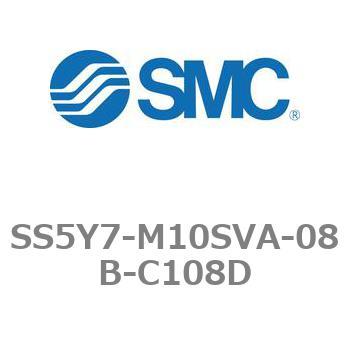 5ポートソレノイドバルブ用マニホールドベース SY7000シリーズ SS5Y7-M10SVA SMC