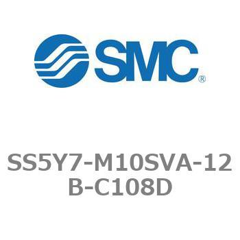 5ポートソレノイドバルブ用マニホールドベース SY7000シリーズ SS5Y7-M10SVA SMC