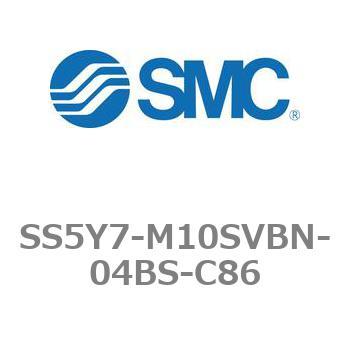 5ポートソレノイドバルブ用マニホールドベース SY7000シリーズ SS5Y7-M10SVBN SMC