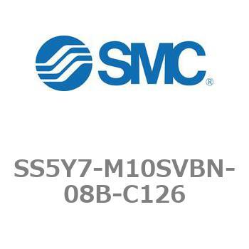 5ポートソレノイドバルブ用マニホールドベース SY7000シリーズ SS5Y7-M10SVBN SMC