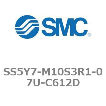 5ポートソレノイドバルブ用マニホールドベース SY7000シリーズ SS5Y7-M10S3R1 SMC