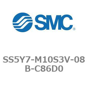 5ポートソレノイドバルブ用マニホールドベース SY7000シリーズ SS5Y7-M10S3V - SMC