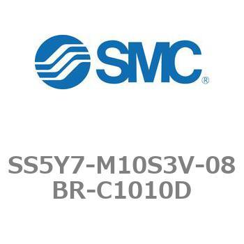 5ポートソレノイドバルブ用マニホールドベース SY7000シリーズ SS5Y7-M10S3V - SMC