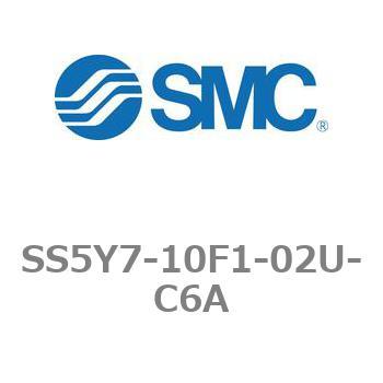 5ポートソレノイドバルブ用マニホールドベース SY7000シリーズ SS5Y7-10F1 SMC