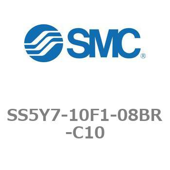 5ポートソレノイドバルブ用マニホールドベース SY7000シリーズ SS5Y7-10F1 SMC