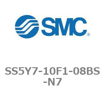 5ポートソレノイドバルブ用マニホールドベース SY7000シリーズ SS5Y7-10F1 SMC