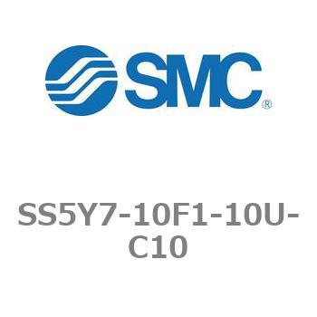 5ポートソレノイドバルブ用マニホールドベース SY7000シリーズ SS5Y7-10F1 SMC