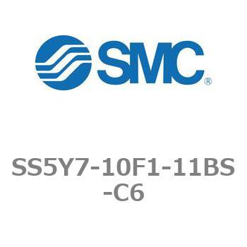 5ポートソレノイドバルブ用マニホールドベース SY7000シリーズ SS5Y7-10F1 SMC