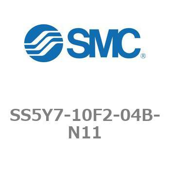 5ポートソレノイドバルブ用マニホールドベース SY7000シリーズ SS5Y7-10F2 SMC