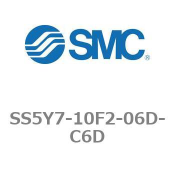 5ポートソレノイドバルブ用マニホールドベース SY7000シリーズ SS5Y7-10F2 SMC
