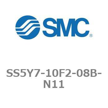 5ポートソレノイドバルブ用マニホールドベース SY7000シリーズ SS5Y7-10F2 SMC