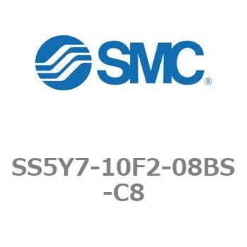 5ポートソレノイドバルブ用マニホールドベース SY7000シリーズ SS5Y7-10F2 SMC