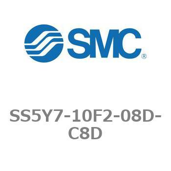 5ポートソレノイドバルブ用マニホールドベース SY7000シリーズ SS5Y7-10F2 SMC