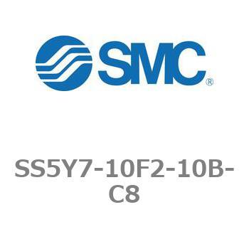 5ポートソレノイドバルブ用マニホールドベース SY7000シリーズ SS5Y7-10F2 SMC