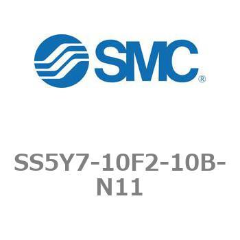超激安 5ポートソレノイドバルブ用マニホールドベース 【超目玉】 SY7000シリーズ SS5Y7-10F2