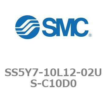 5ポートソレノイドバルブ用マニホールドベース SY7000シリーズ SS5Y7-10L12 SMC