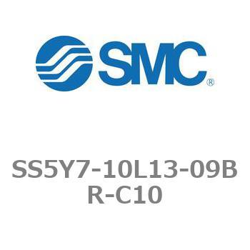 5ポートソレノイドバルブ用マニホールドベース SY7000シリーズ SS5Y7-10L13 SMC