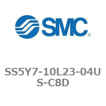 5ポートソレノイドバルブ用マニホールドベース SY7000シリーズ SS5Y7-10L23 SMC