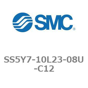 5ポートソレノイドバルブ用マニホールドベース SY7000シリーズ SS5Y7-10L23 SMC