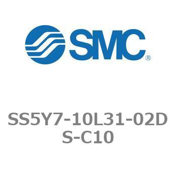 5ポートソレノイドバルブ用マニホールドベース SY7000シリーズ SS5Y7-10L31 SMC