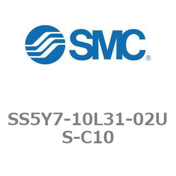 5ポートソレノイドバルブ用マニホールドベース SY7000シリーズ SS5Y7-10L31 SMC