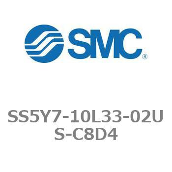 5ポートソレノイドバルブ用マニホールドベース SY7000シリーズ SS5Y7-10L33 SMC