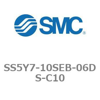 5ポートソレノイドバルブ用マニホールドベース SY7000シリーズ SS5Y7-10SEB SMC