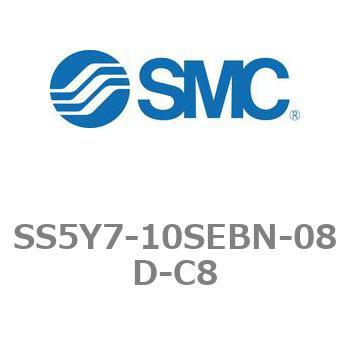 5ポートソレノイドバルブ用マニホールドベース SY7000シリーズ SS5Y7-10SEBN SMC
