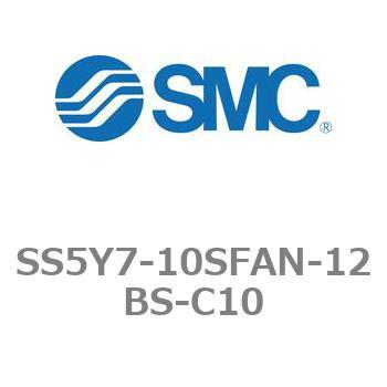5ポートソレノイドバルブ用マニホールドベース SY7000シリーズ SS5Y7-10SFAN SMC
