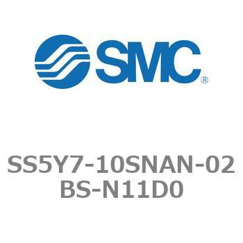 5ポートソレノイドバルブ用マニホールドベース SY7000シリーズ SS5Y7-10SNAN SMC