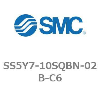5ポートソレノイドバルブ用マニホールドベース SY7000シリーズ SS5Y7-10SQBN SMC