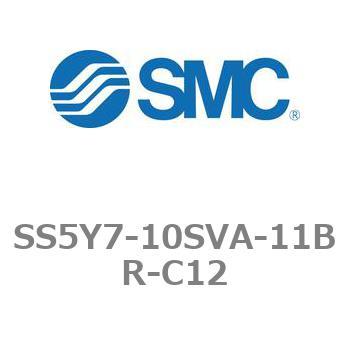 5ポートソレノイドバルブ用マニホールドベース SY7000シリーズ SS5Y7-10SVA SMC