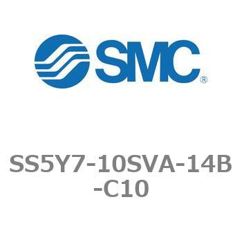 5ポートソレノイドバルブ用マニホールドベース SY7000シリーズ SS5Y7-10SVA SMC